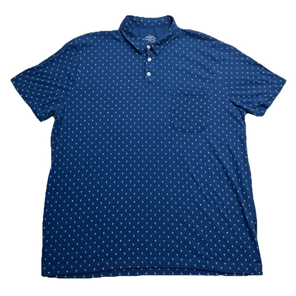 St. John's Bay Men's Blue Short‎ Sleeve Size XL